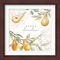 Framed 'In the Orchard III' border=