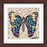 Framed 'Pop Butterfly II' border=