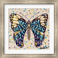 Framed 'Pop Butterfly II' border=