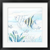 Great Blue Sea III Framed Print