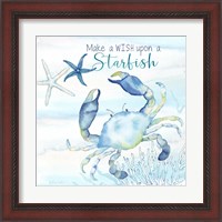 Framed 'Great Blue Sea XXII' border=