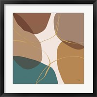 Down to Earth earthy V Framed Print