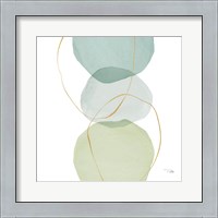 Framed Pastel Circles II