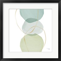Pastel Circles II Framed Print
