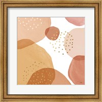 Framed 'Pebbles II' border=