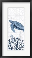 Deep Blue Sea XIXA Framed Print