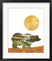 Forest Bear Framed Print