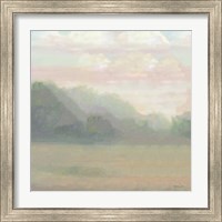 Framed 'Peaceful Calm 1' border=