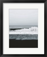 Framed Black Beach