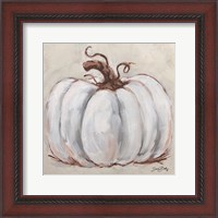 Framed 'Pumpkin Close-Up I' border=