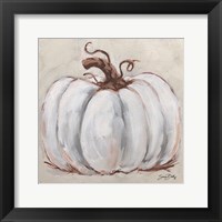 Pumpkin Close-Up I Framed Print