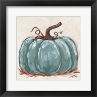 Pumpkin Close-Up III Framed Print