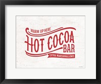 Framed Hot Cocoa Bar