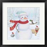 Dressed for Christmas III Crop Framed Print