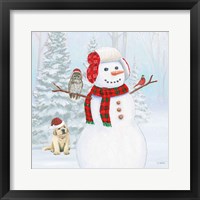 Dressed for Christmas II Crop Framed Print