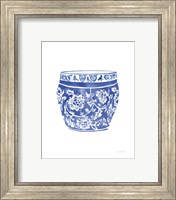 Framed 'Chinoiserie Vase IV' border=