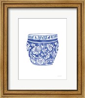 Framed 'Chinoiserie Vase IV' border=