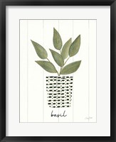 Herb Garden VII Framed Print