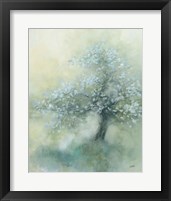 Framed 'Subtle Tree II' border=