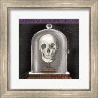 Framed 'Apothecary Noir III' border=