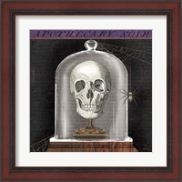 Framed 'Apothecary Noir III' border=