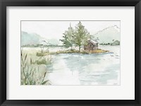 Serene Lake II Framed Print