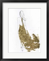 Framed Gold Dress II