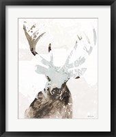 Framed Elk Impression 2