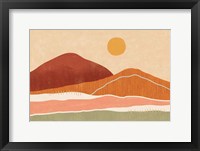 Warmscape I Framed Print