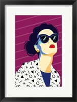 Style and Attitude III Framed Print