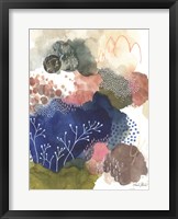 Indigo Bliss I Framed Print