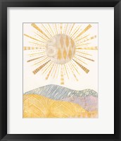 Boho Sunshine II Framed Print