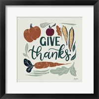 Framed Harvest Lettering II