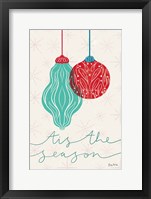 Retro Ornaments VII Framed Print