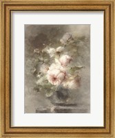 Framed Old World Rose Bouquet