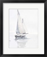 Misty Harbor II Framed Print