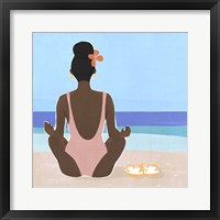 Ocean Gaze I Framed Print