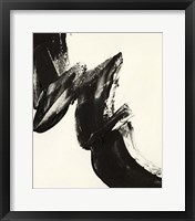 Black Expression II Framed Print