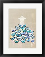 Dress of Butterflies II Framed Print
