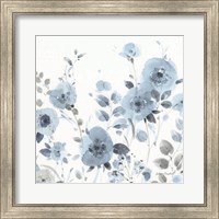 Framed 'Dancing Flowers IV' border=