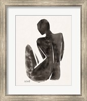 Framed 'Neutral Nudes II' border=