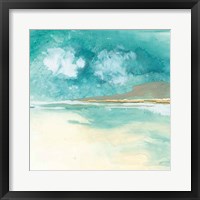 Framed Cumulus Emerald I