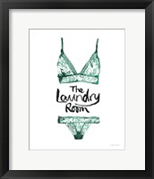 Framed Lingerie Laundry II