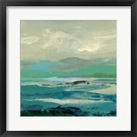 Turquoise Bay II Framed Print