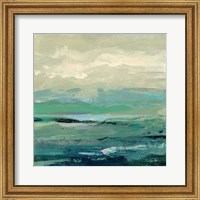 Framed 'Turquoise Bay I' border=