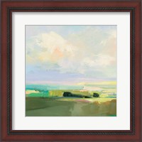 Framed 'Summer Sky IV' border=