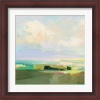 Framed 'Summer Sky IV' border=