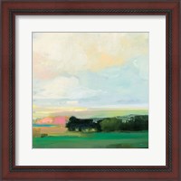 Framed 'Summer Sky V' border=