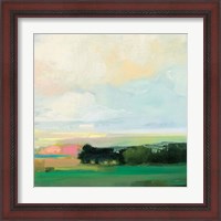 Framed 'Summer Sky V' border=