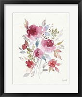 Framed Soft Bouquet III